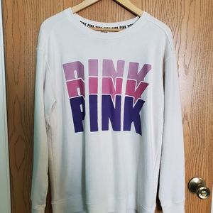 PINK by Victoria's Secret Long Sleeve Tunic Sweatshirt